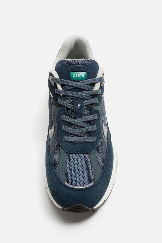 ZARA RETRO TRAINERS UK8