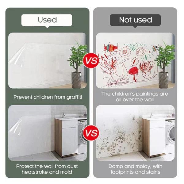Self- Adhesive Transparent Electrostatic Wall Protection Film