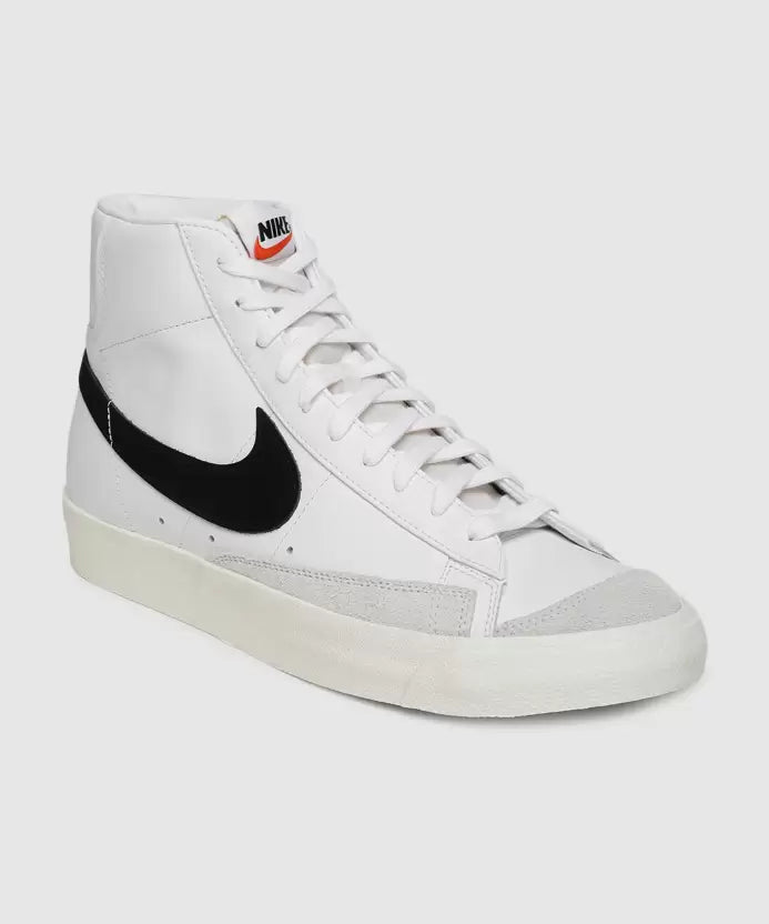 NIKE Blazer Mid '77 Vintage Casuals For Men (White , 8)