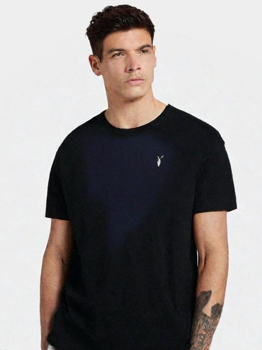 AllSaints Men's Brace Short Sleeve Crew Neck T-Shirt