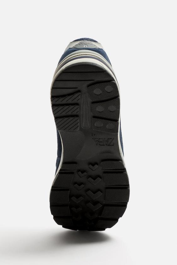 ZARA RETRO TRAINERS UK8