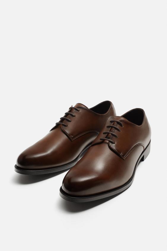 ZARA BROWN MEN'S FORMAL SHOES