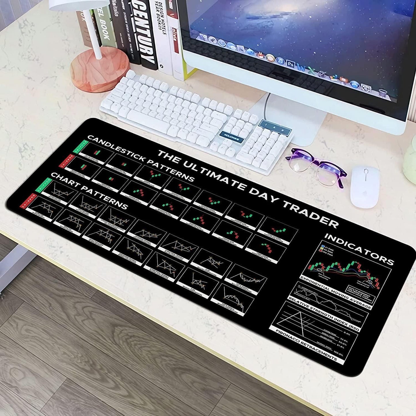 Gaming Pad for Mouse and Keyboard Mouse Mat Pad