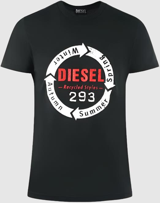 Diesel men's T Diego Graphic Logo Top