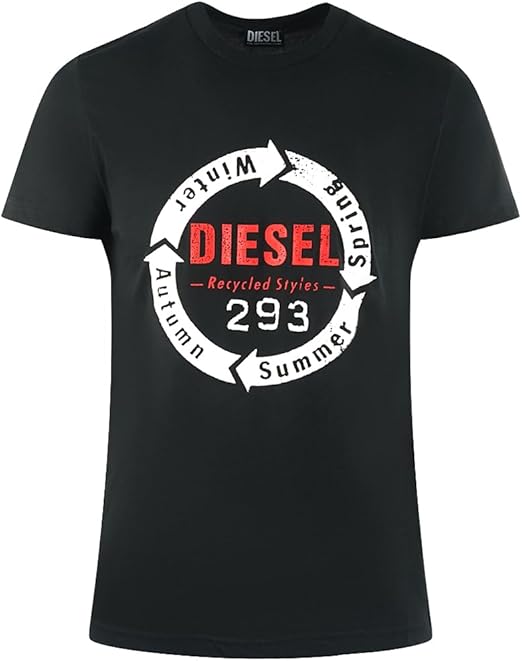 Diesel men's T Diego Graphic Logo Top