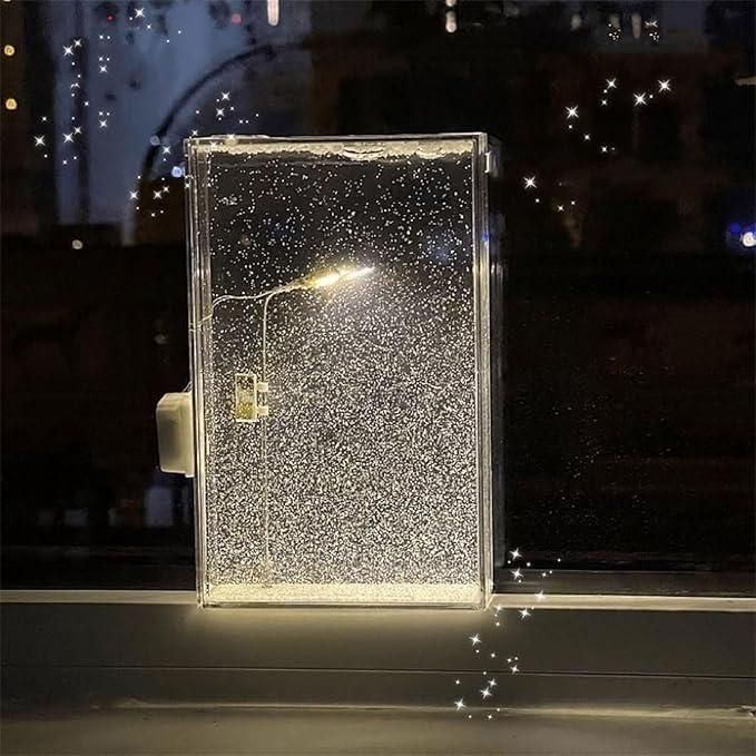 Snowy Streetlamp Transparent Light