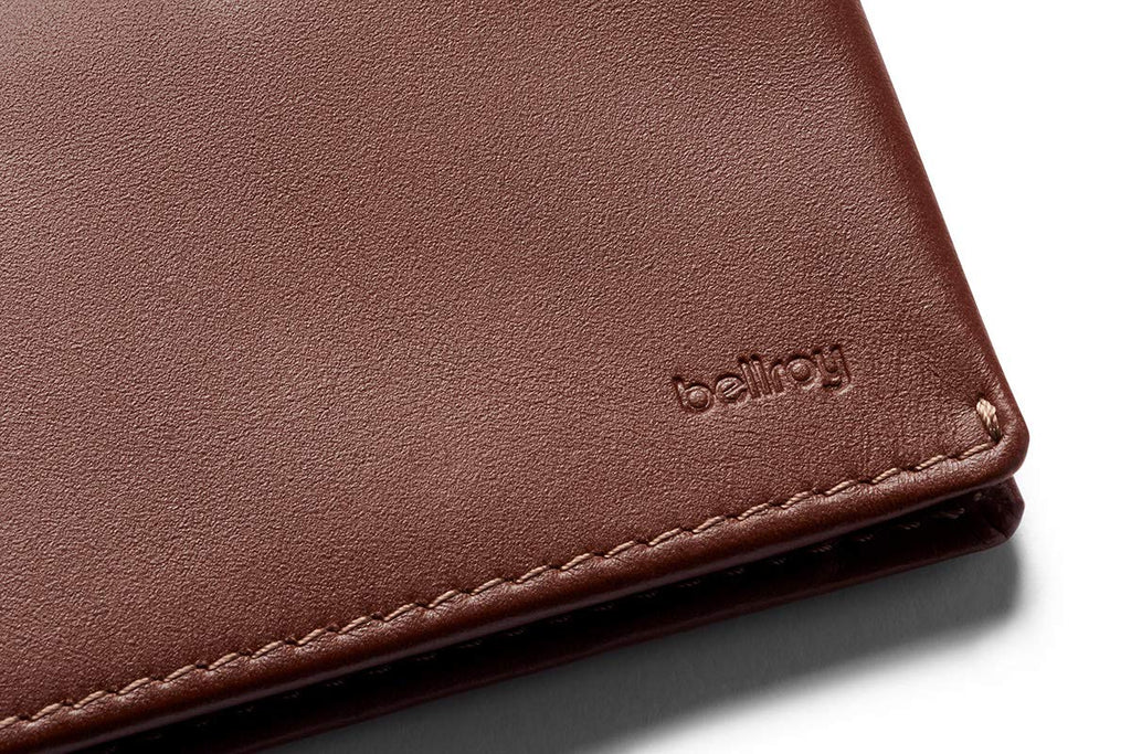 Bellroy Leather Slim Sleeve Wallet - Cocoa Java