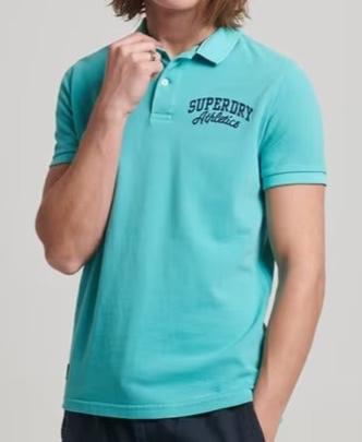 SUPERDRY VINTAGE SUPERSTATE MEN'S BLUE POLO