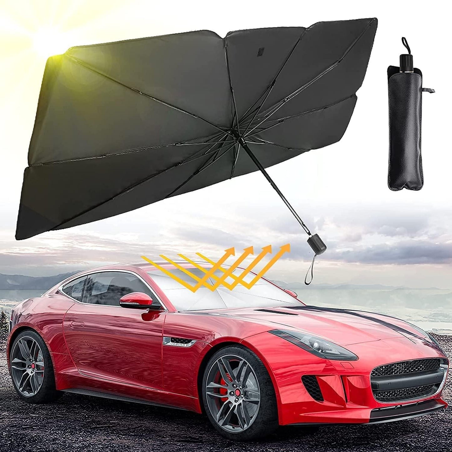 Car Windshield Sun Shade Umbrella