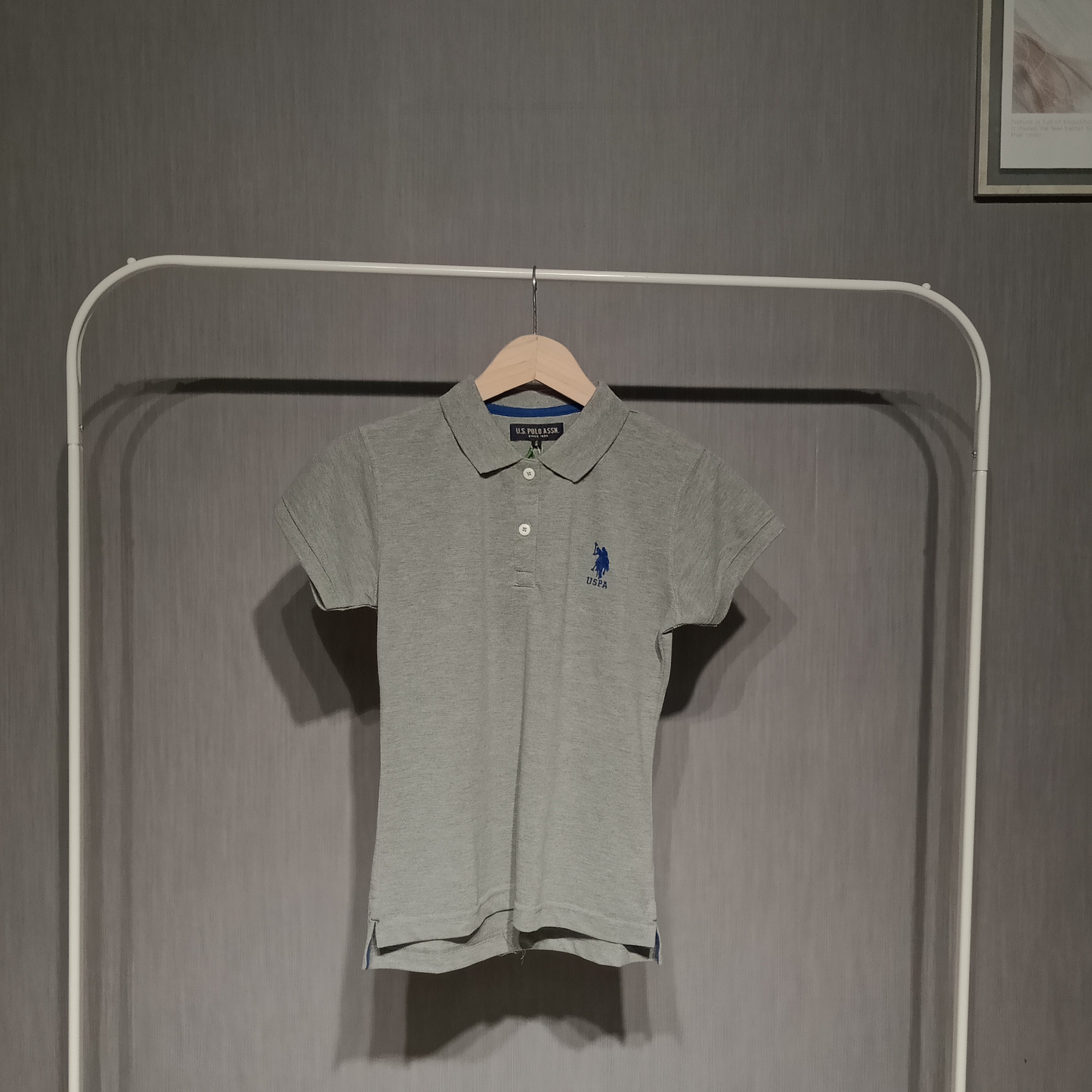 US POLO WOMEN'S COLLAR NECK