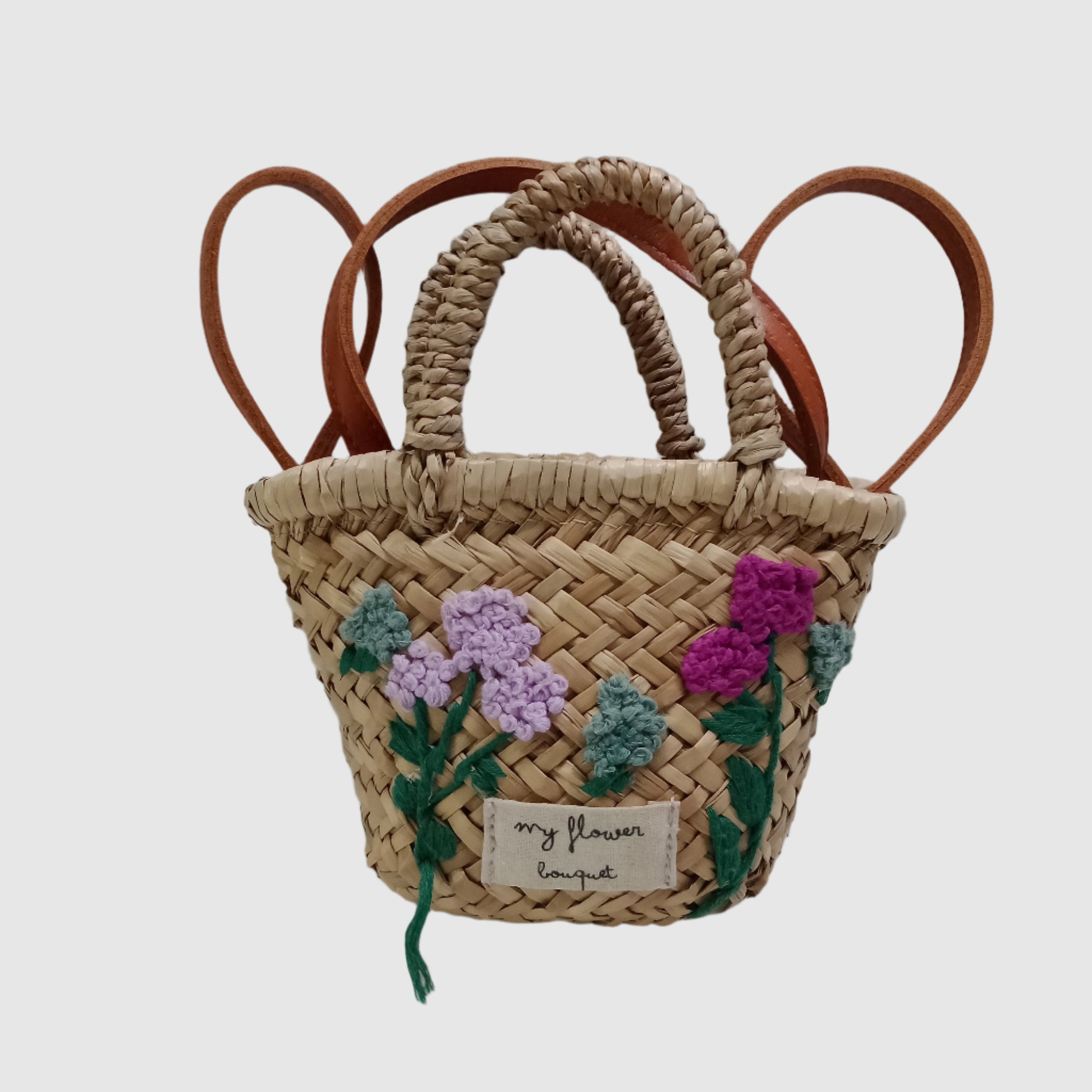 ZARA mini basket messenger bag