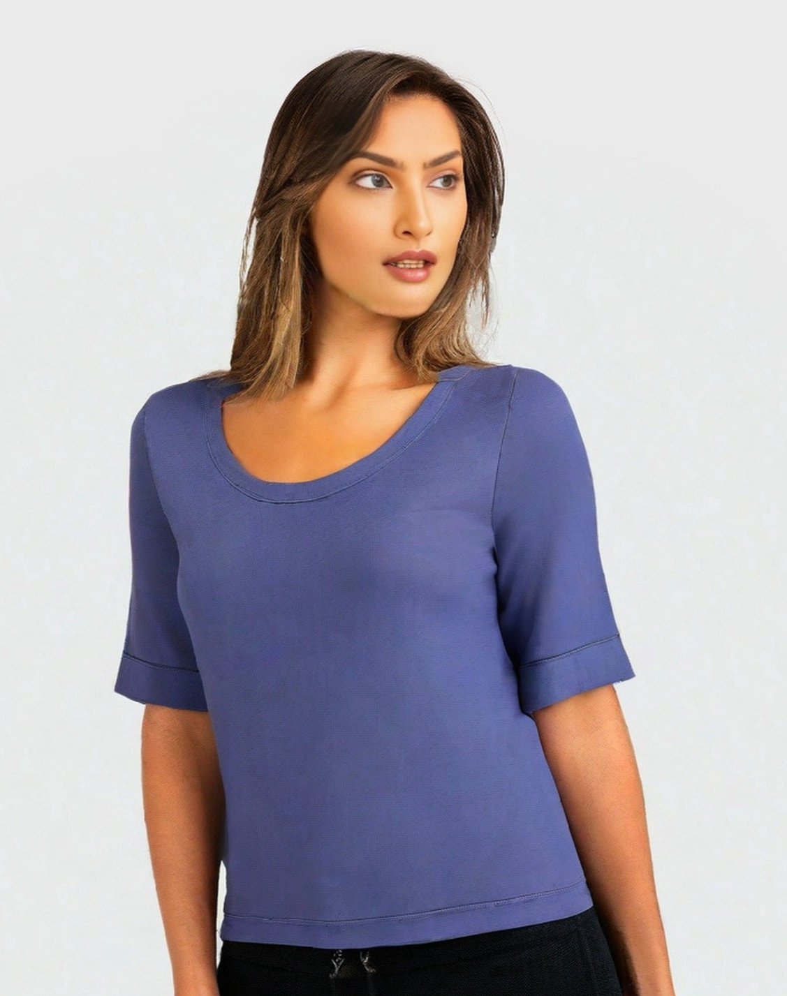 EDDIE BAUER ladies round neck short sleeves t-shirt