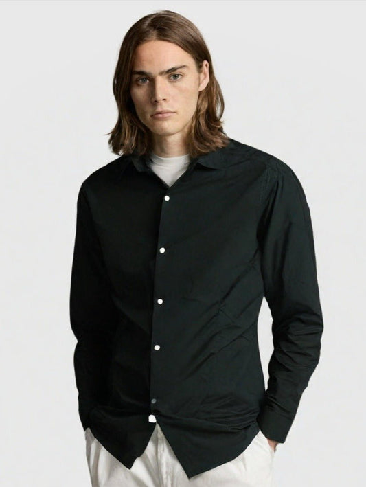 Selected Hommie Men's Black Formal shirt