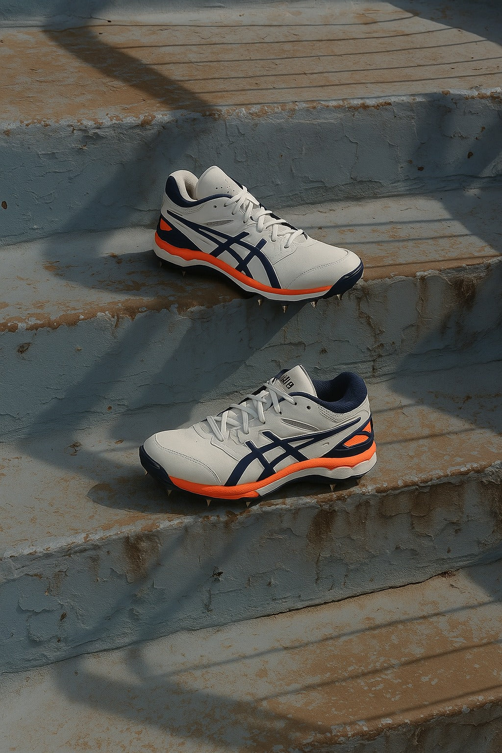 ASICS MEN'S WHITE SHOES