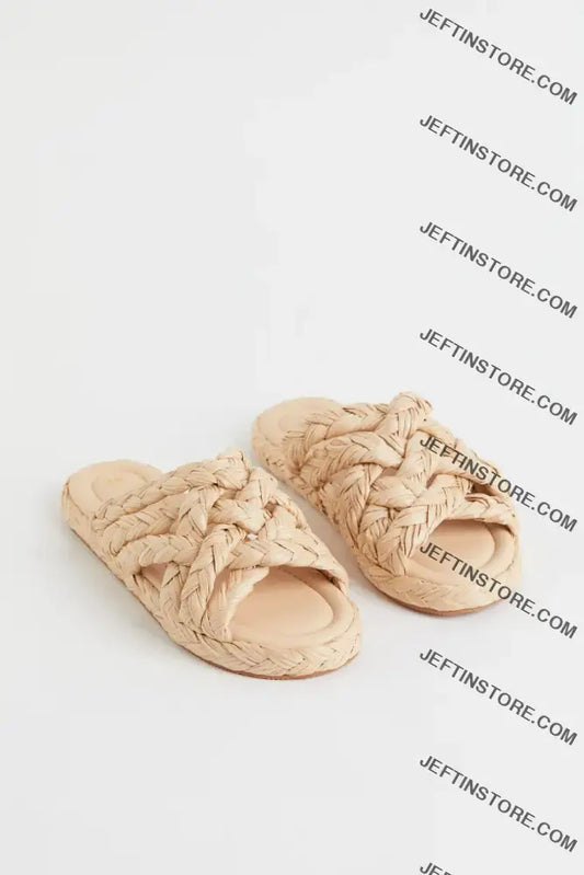 H&M Women’s Braided Slides (Size 37)