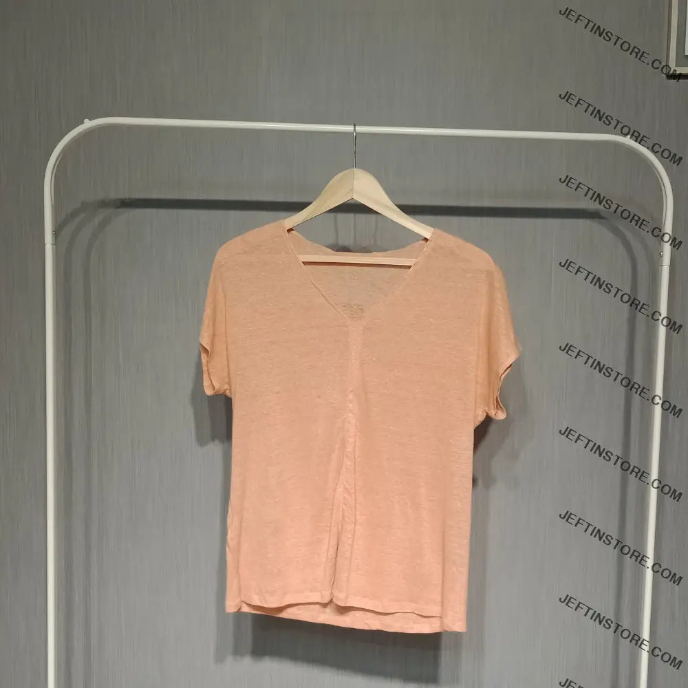 Mango Women’s V Neck T-Shirt