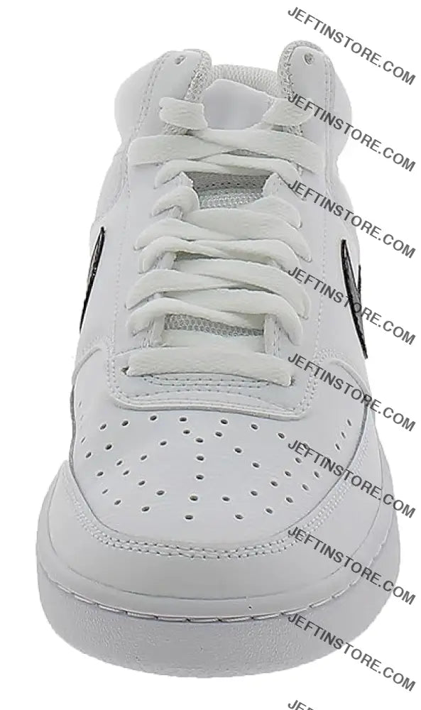 Nike Men’s Court Vision Mid Sneaker White/Blackwhite