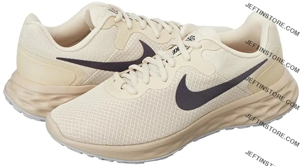 Nike Revolution 6 Nn-Oatmeal/Gridiron-Oxygen Uk8