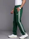 ADIDAS ORIGINALS  Men Striped Green Track Pants