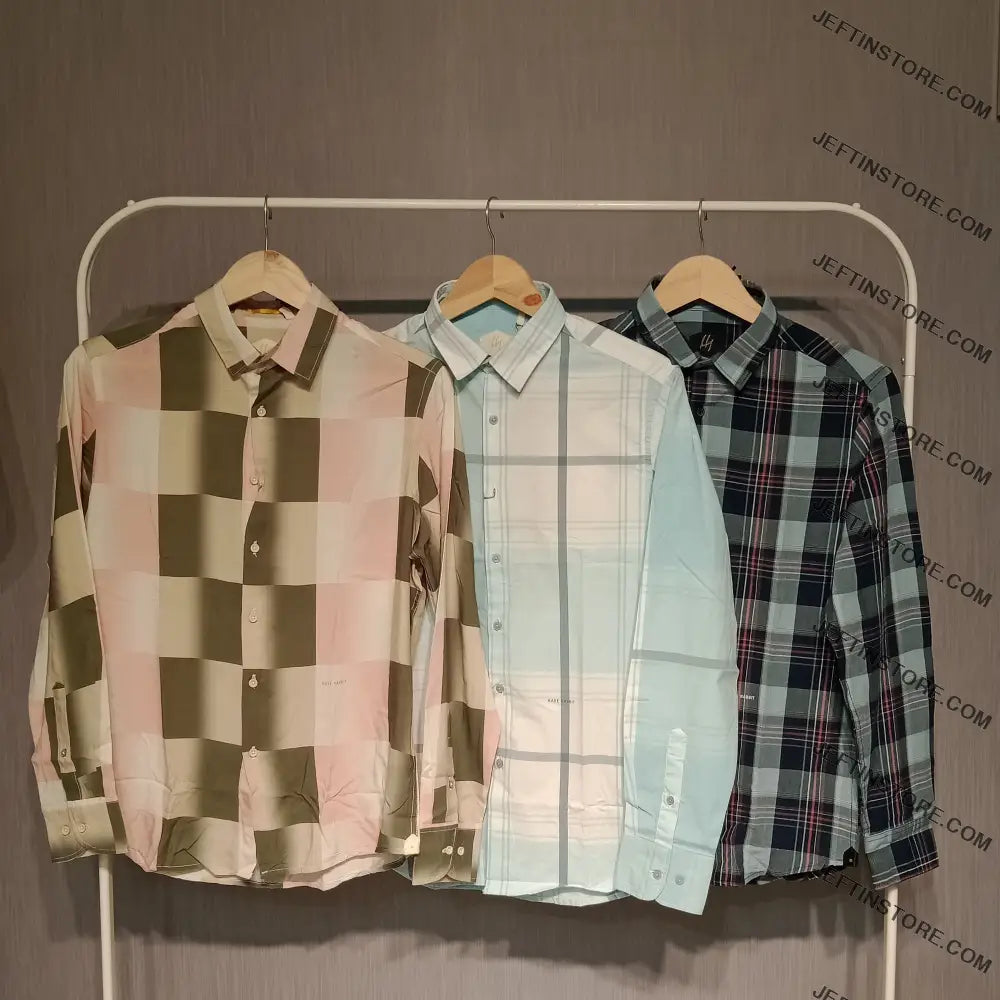 Rare Rabbit Men’s Checks Shirts