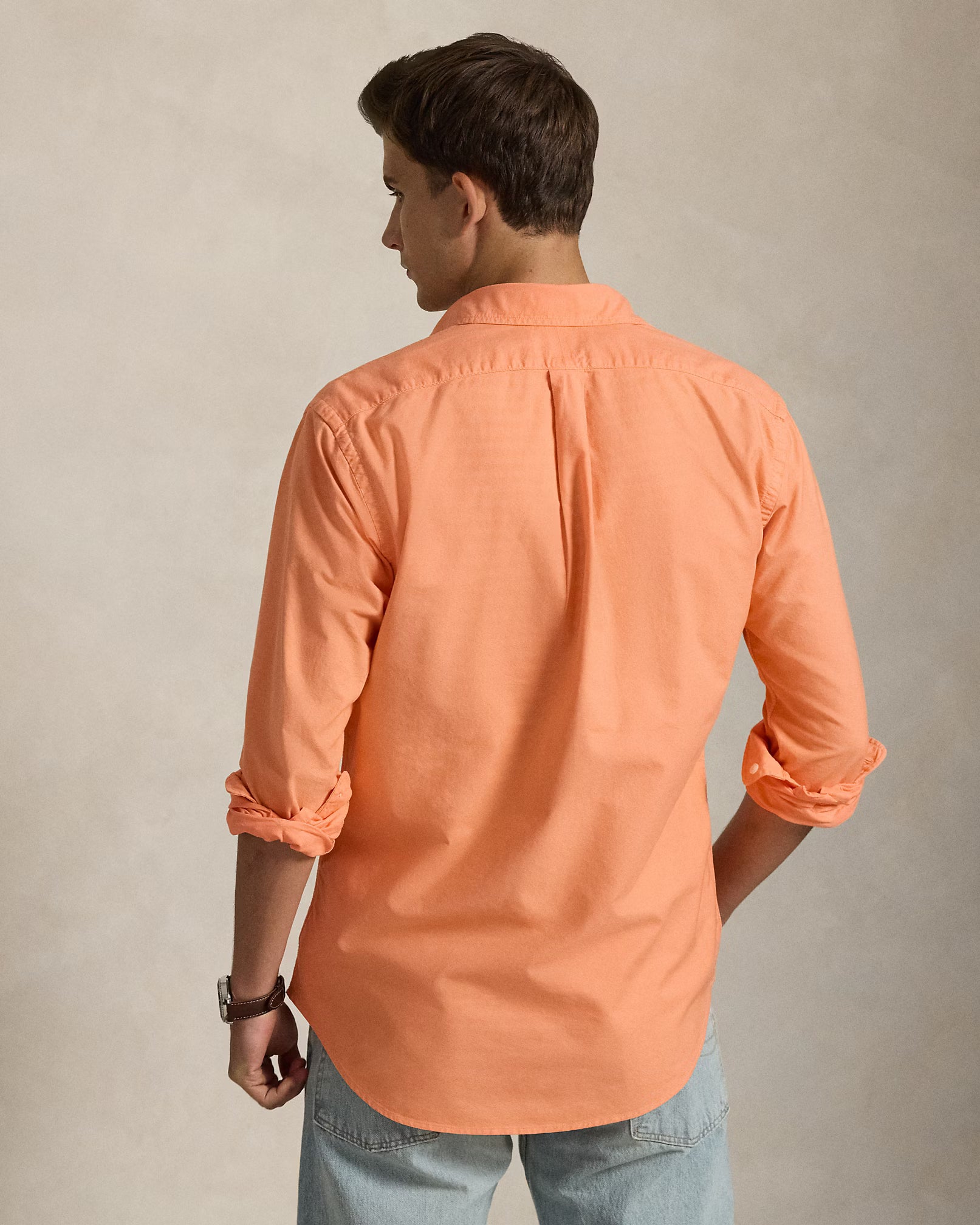 Ralph Lauren Custom Fit Garment-Dyed Oxford Shirt