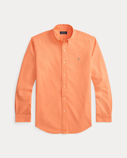 Ralph Lauren Custom Fit Garment-Dyed Oxford Shirt
