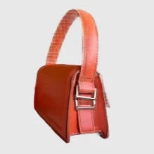 Zara mini purse micro bag orange