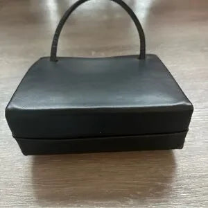 Zara Faux Leather Top Handle Square Bag