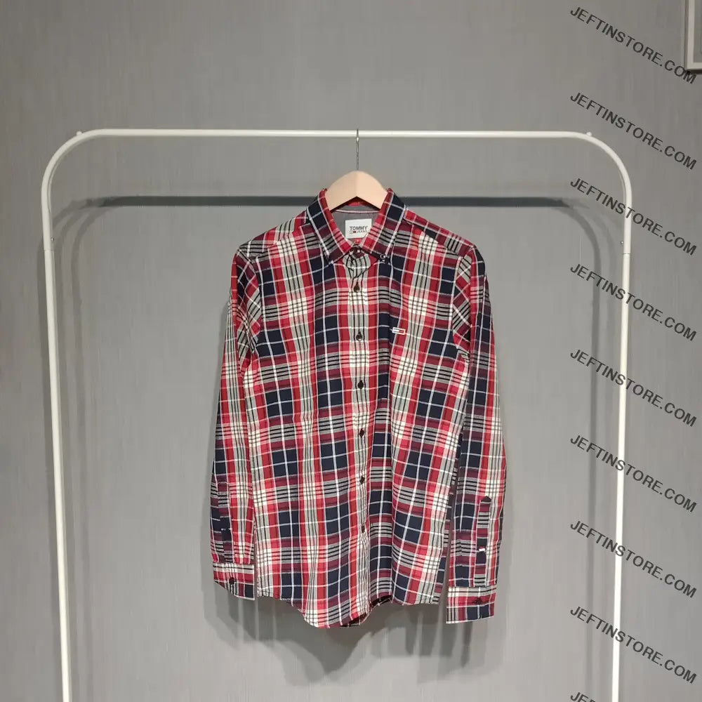 Tommy Hilfiger Men’s Checks Shirts S / Red