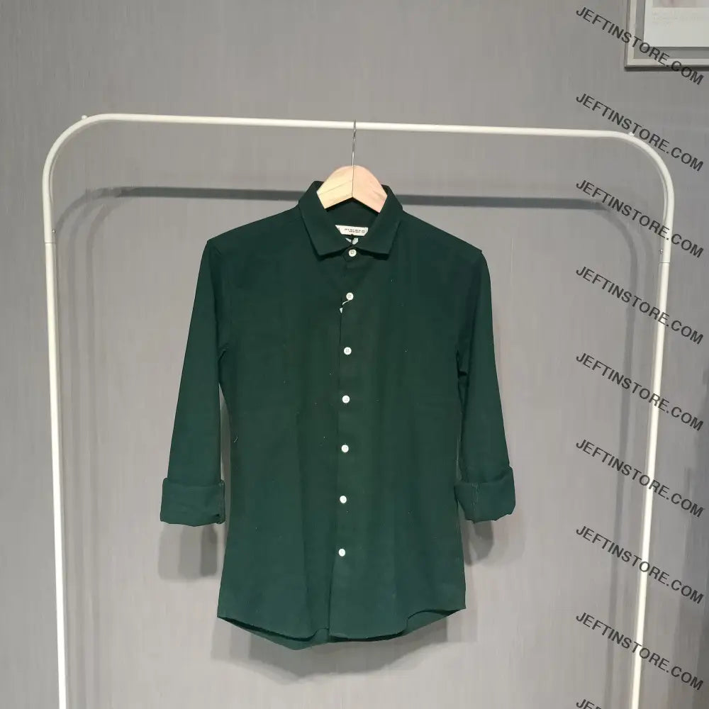 Zara Men’s Formal Shirt Green / S